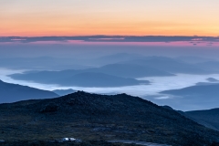 Morning Fog and Sunrise 7/28/19 - Mount Washington, NH